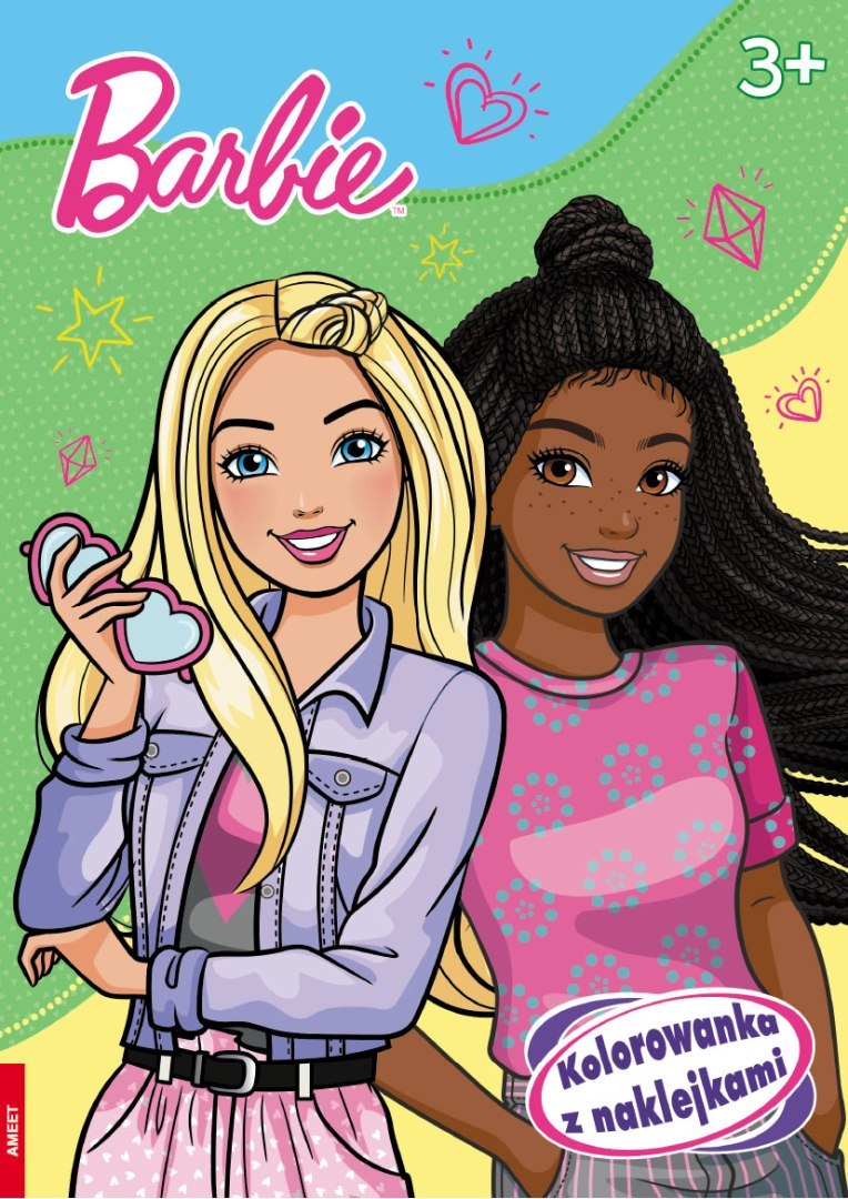 Barbie Dreamhouse aventuras Libro para colorear con pegatina NA-1203